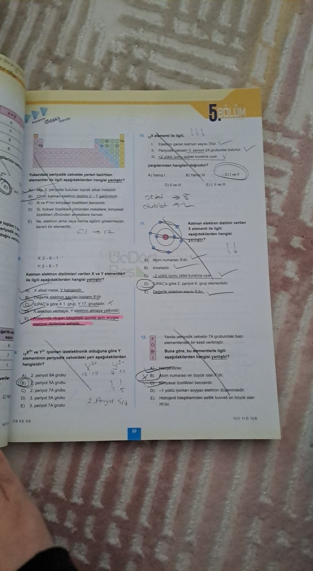 TYT Kimya Soru Bankası 2021 Model ÜçDörtBeş - Görsel 2