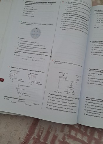 TYT Biyoloji Soru Bankası Kerim Korkmaz - Görsel 3