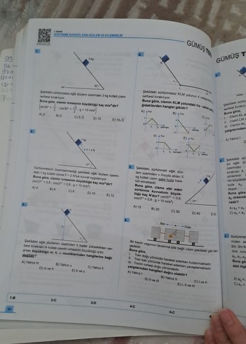 40 Seans TYT Fizik Soru Bankası - Görsel 2
