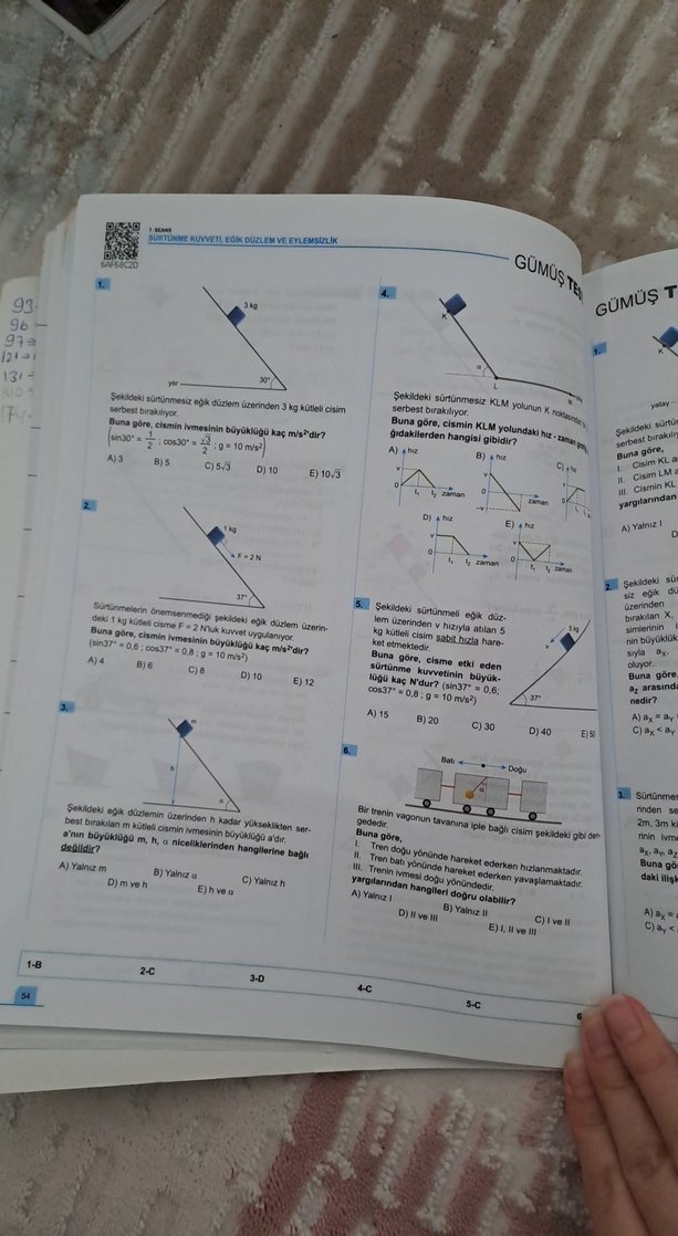 40 Seans TYT Fizik Soru Bankası - Görsel 2