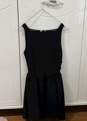 Zara Siyah Mini Elbise