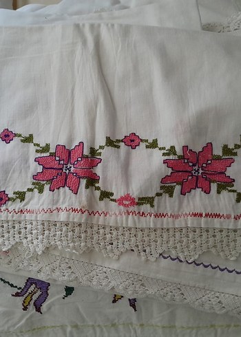 Nakışlı El İş Kanevice Örtü - Görsel 9