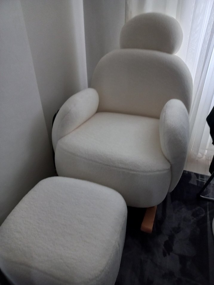 sallanan sandalye+puf koltuk - Görsel 2