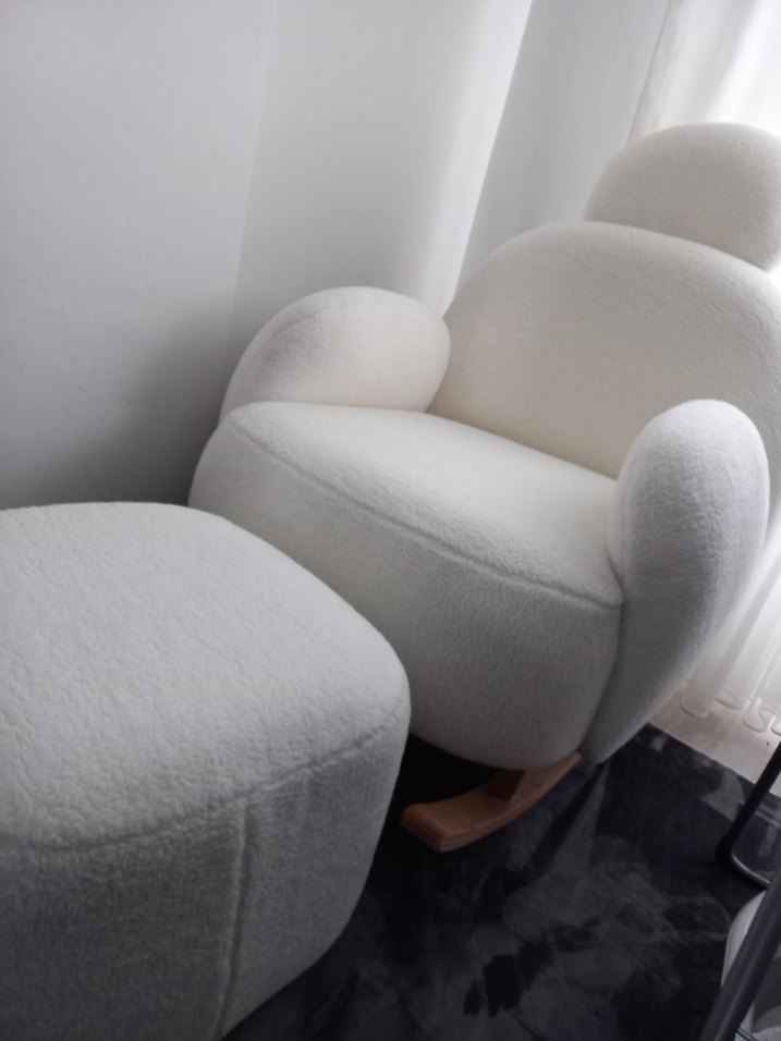 sallanan sandalye+puf koltuk - Görsel 5