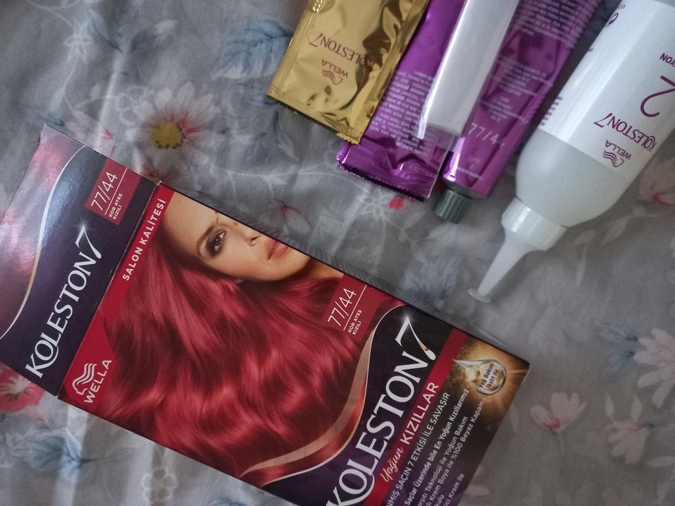 Koleston 7/44 Kızıl Saç Boyası - Görsel 2
