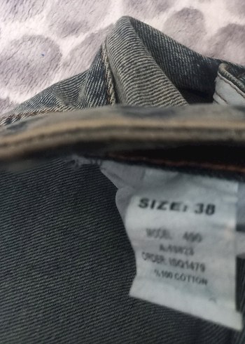 Lacivert Havuç Bayan Kot Pantolon - Görsel 4