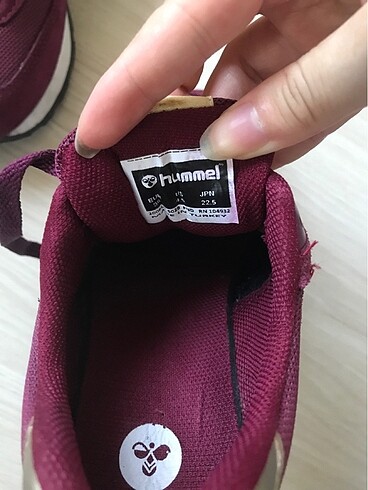36 Beden bordo Renk hummel spor ayakkabı