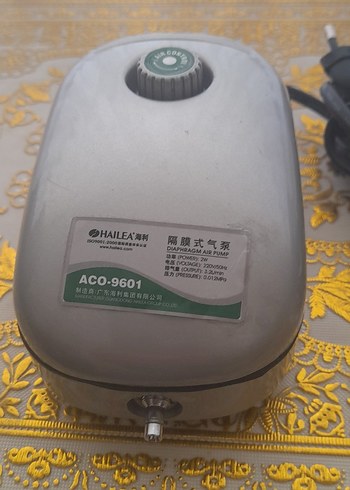 Hailea ACO-9601 Gri akvaryum hava motoru