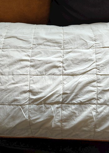 Beden beyaz Renk Yün Yastık - Linens, Beyaz