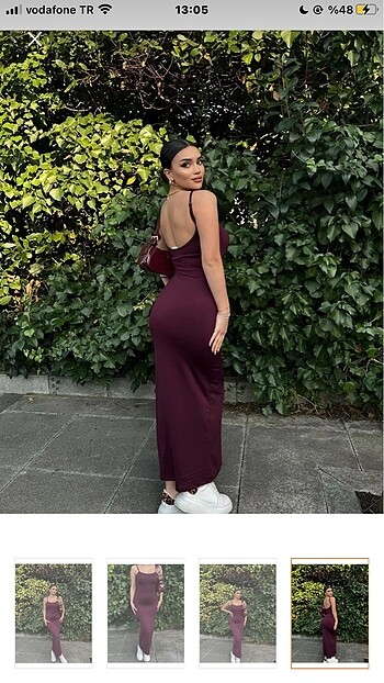 m Beden Askılı elbise