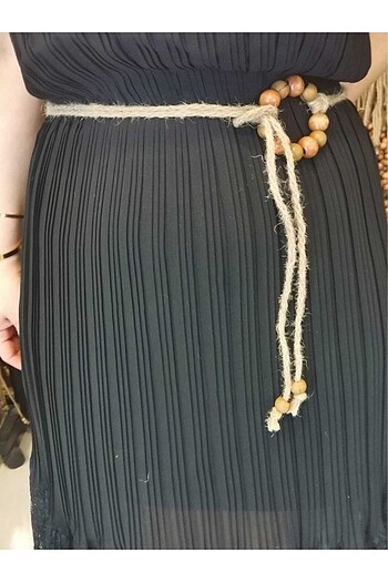 Zara Özel tasarım hasır ip kemer