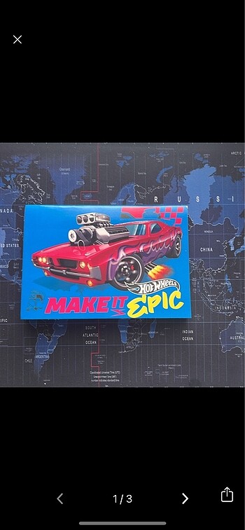 Hot wheels make it epic not defteri