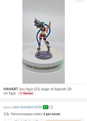  Jinx figürü