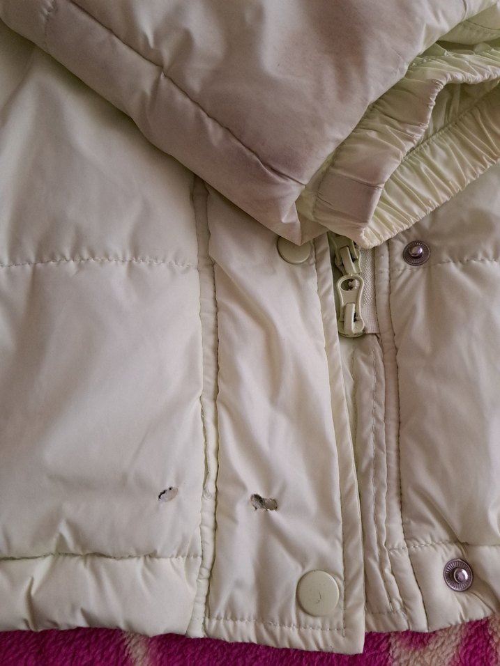 Düğmeli fıstık yesili Kadın Mont - Görsel 3