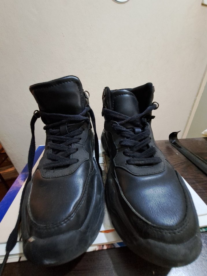 Siyah Kadın Günlük Bot - Görsel 3