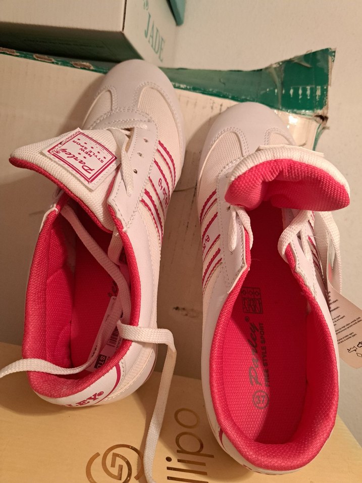 Beyaz Parley Çocuk Spor Ayakkabı - Görsel 4