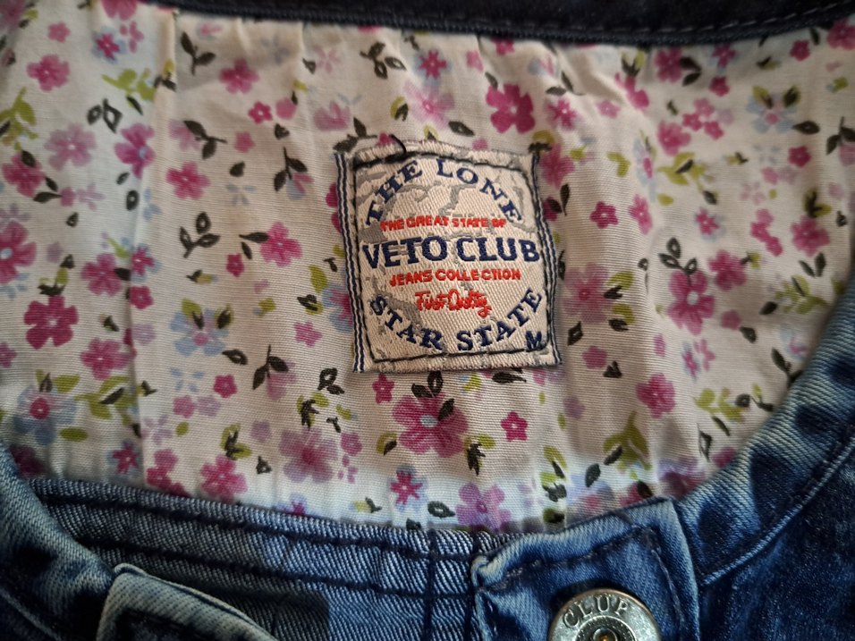 Düğmeli, Denim Kot Ceket - Görsel 3