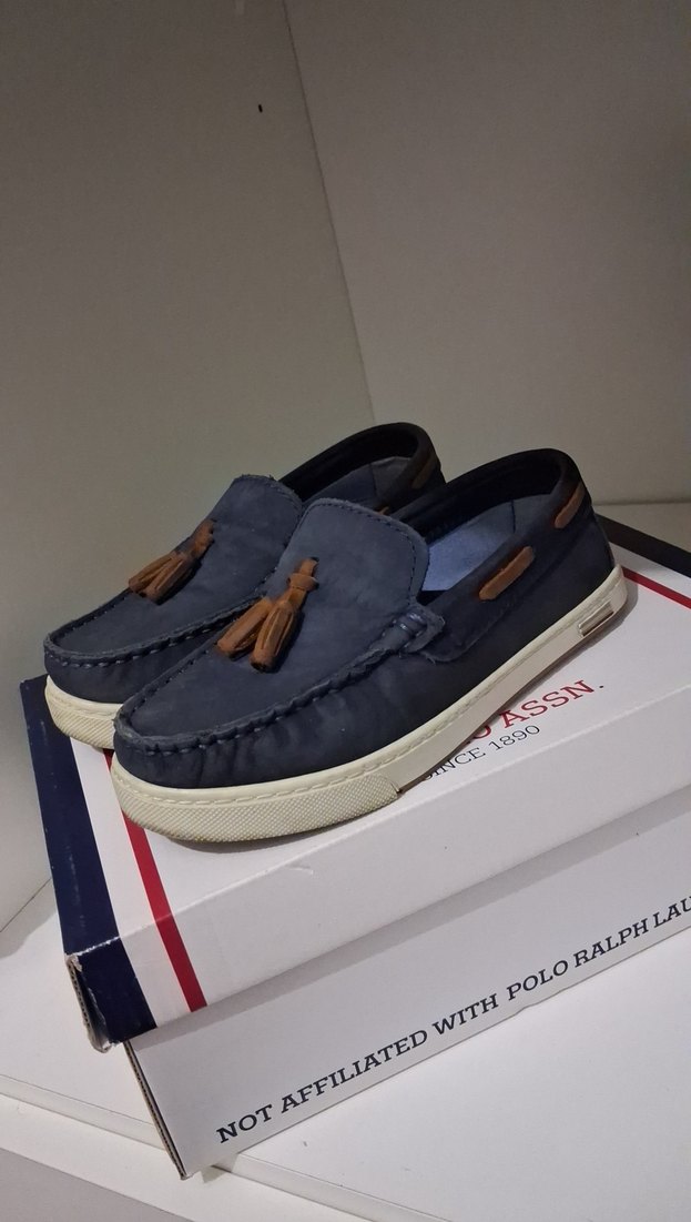 Vicco Erkek Çocuk Püsküllü Mavi Gri Spor Ayakkabı - Görsel 2