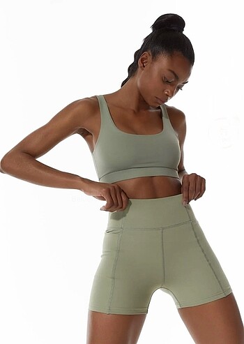 Stradivarius Kısa spor tayt