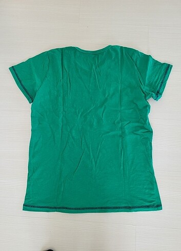 12-13 Yaş Beden yeşil Renk Rolypoly Pijama takımı.
