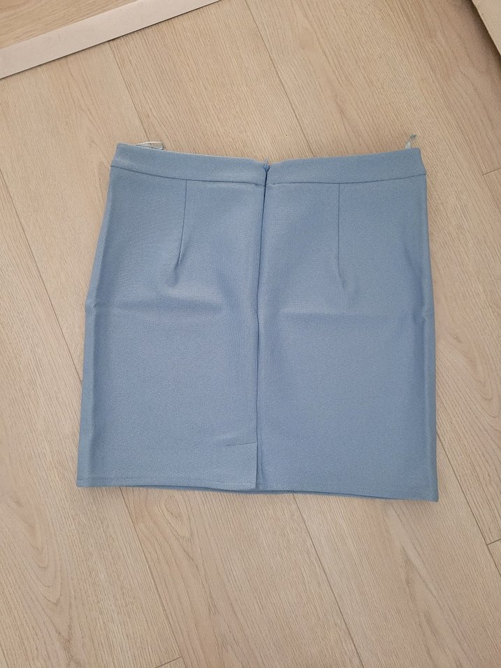 Mavi Basic Mini Etek - Görsel 2