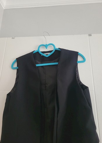 Kadın Siyah Yelek - Görsel 3