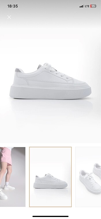 38 Beden beyaz Renk Marjin beyaz spor ayakkabı