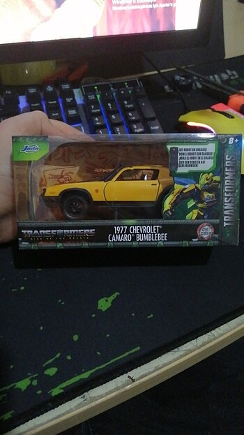 1:32 JADA 1977 CHEVROLET CAMARO BUMBLEBEE DİECAST 