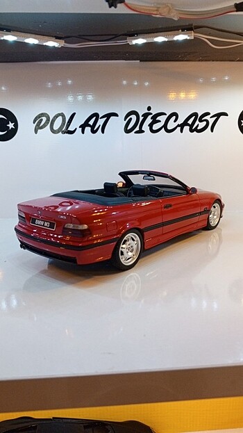 Beden Renk 1:18 OTTO BMW E36 M3 DİECAST