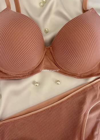 Fitilli Dolgulu Sütyen Takımı - Görsel 2