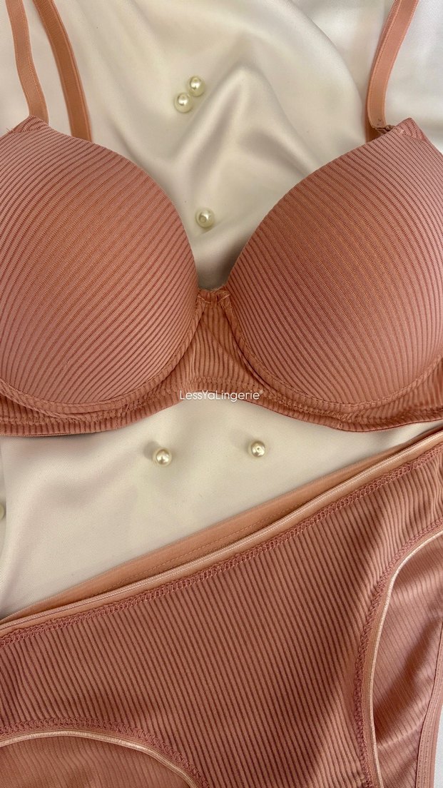 Fitilli Dolgulu Sütyen Takımı - Görsel 2