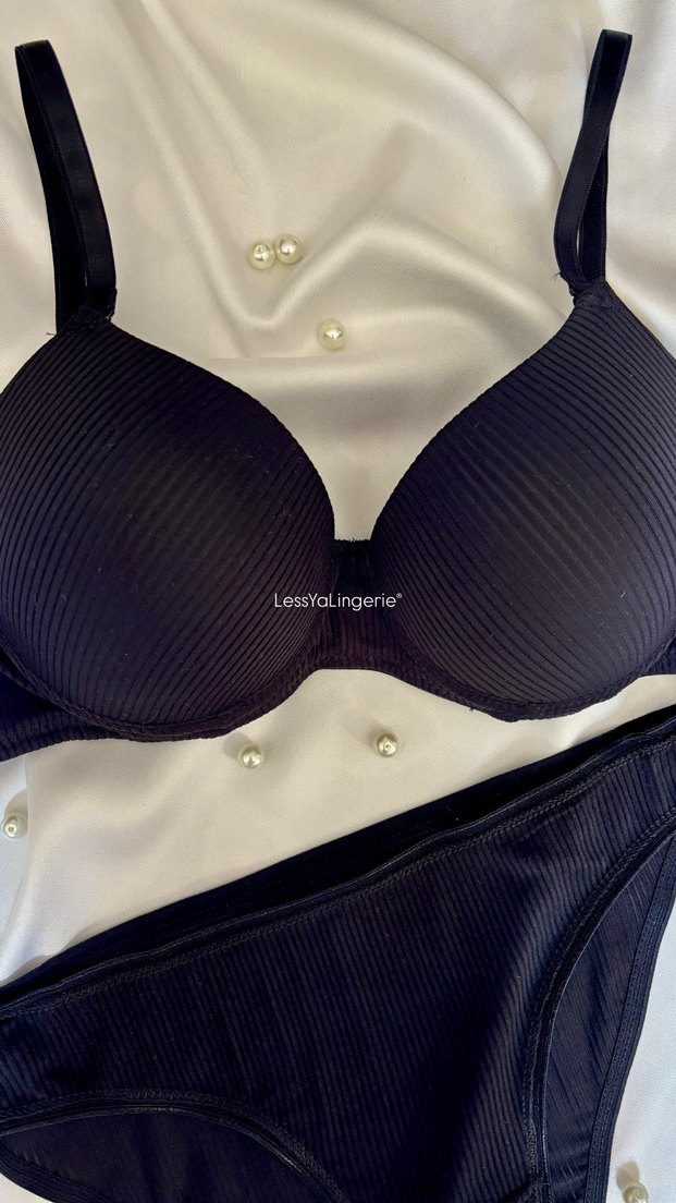 Fitilli Dolgulu Sütyen Takımı - Görsel 5