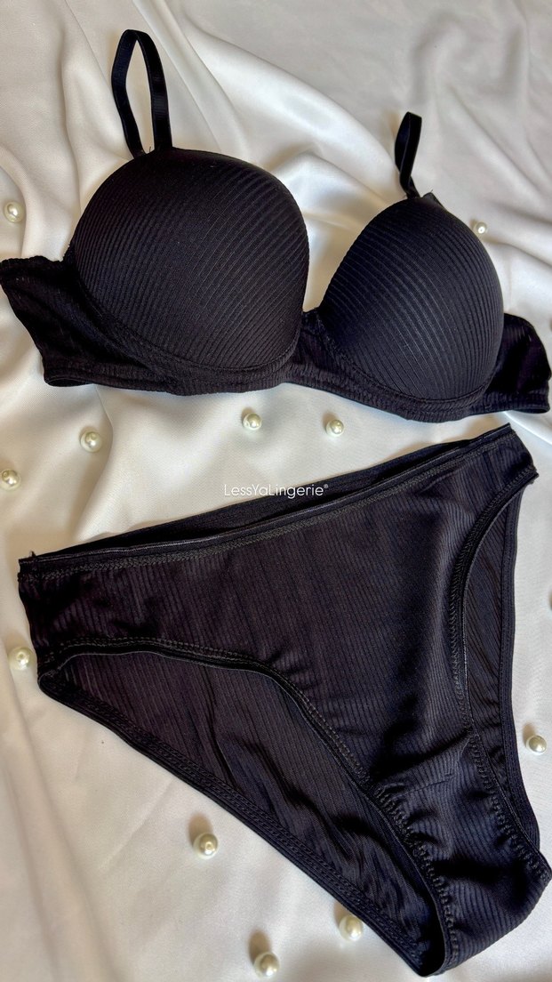 Fitilli Dolgulu Sütyen Takımı - Görsel 2