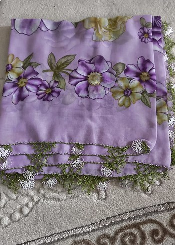 Pembe Kadın tülbent - Görsel 8