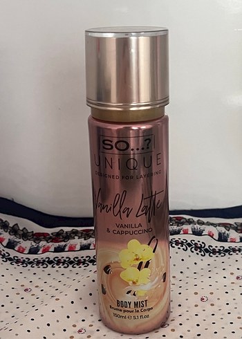 So...? Unique Vanilla Latte Body Mist
