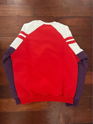 xs Beden Mavi sweatshirt
