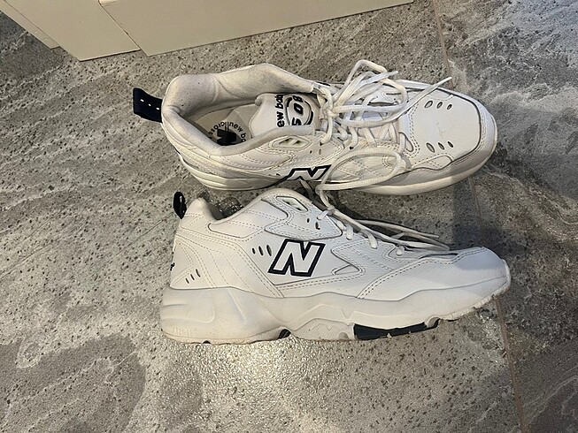 42 Beden beyaz Renk Nee Balance 608 Unisex 42 no Spor Ayakkabı