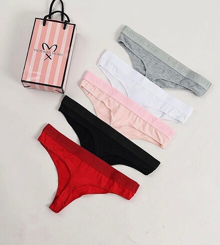 Victoria Secret Tanga 5 Li