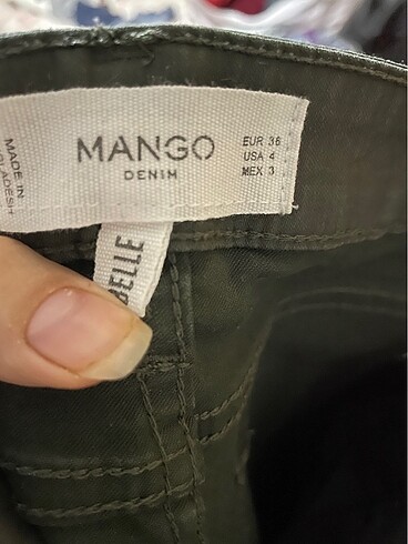 36 Beden Mango mum pantolon