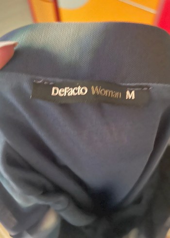 Defacto Mavi Dökümlü Kadın etek