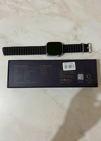 Diğer JD77 Smart Watch 8 Siyah Akıllı Saat