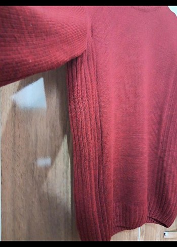 Bordo unisex kazak - Görsel 2