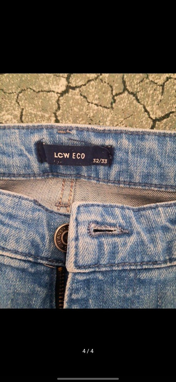 unisex kot pantolon - Görsel 4