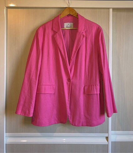 Stradivarius Pembe Blazer Ceket