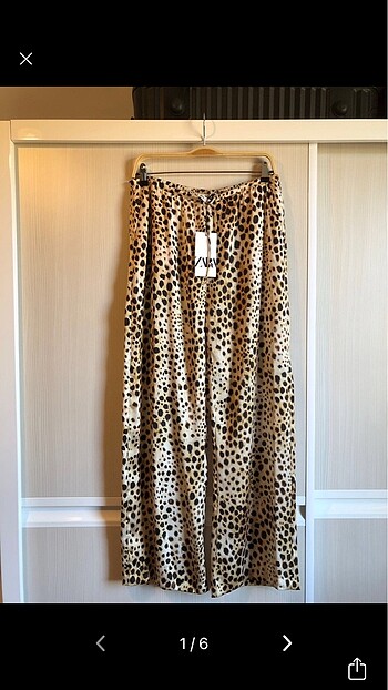 Zara Leopar pantolon