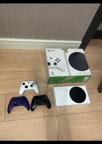 Xbox Series S Konsol ve 3 kol