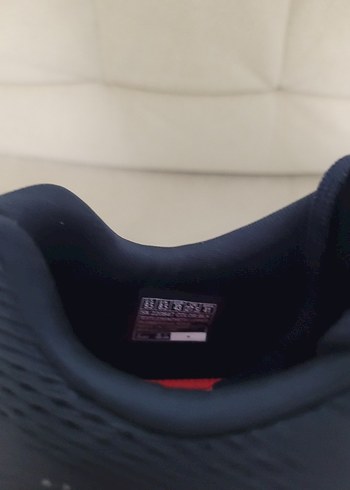 43 Beden gri Renk Skechers Siyah Erkek Spor Ayakkabı