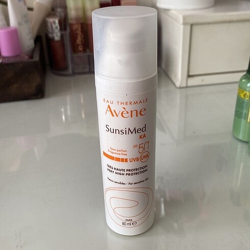 avene sunsimed 50 spf güneş kremi