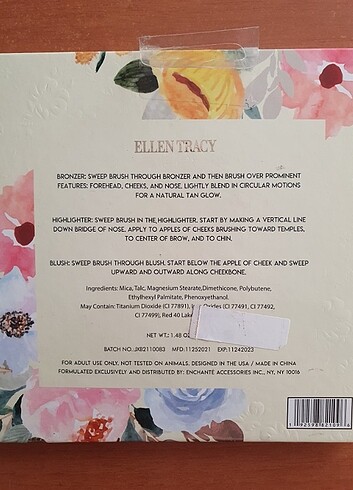 Beden Renk Hıghtlıght,bronze, blush 3 lü palet