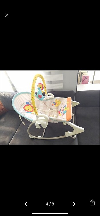 Diğer Beden Fisher price üçü bir arada salıncak